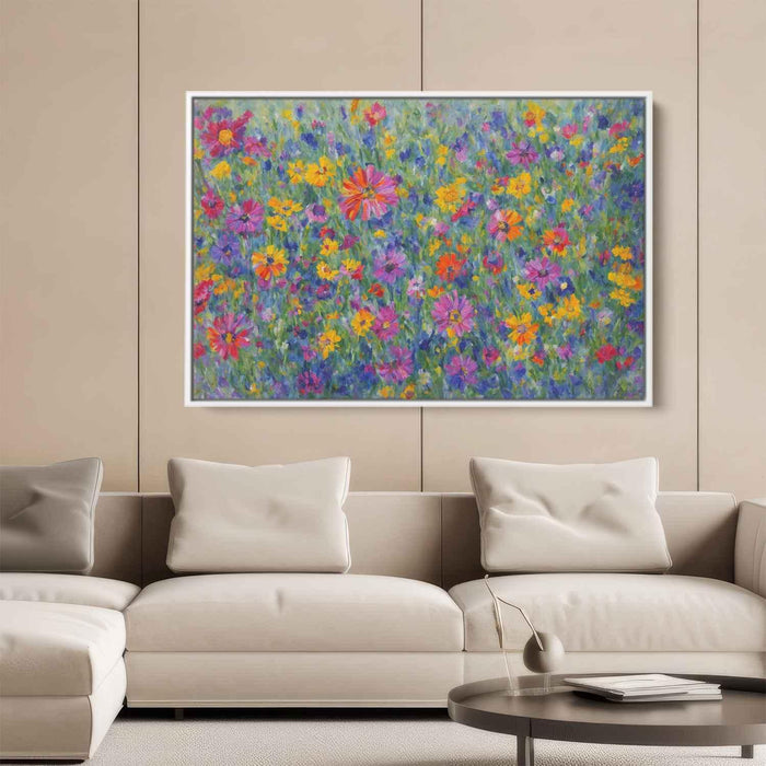 Cubist Oil Wild Flowers #106 - Kanvah