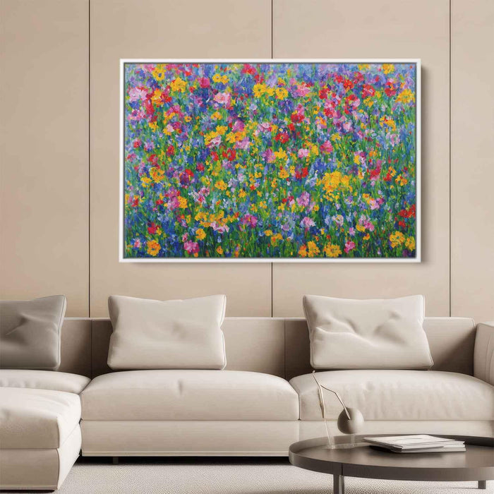 Cubist Oil Wild Flowers #112 - Kanvah