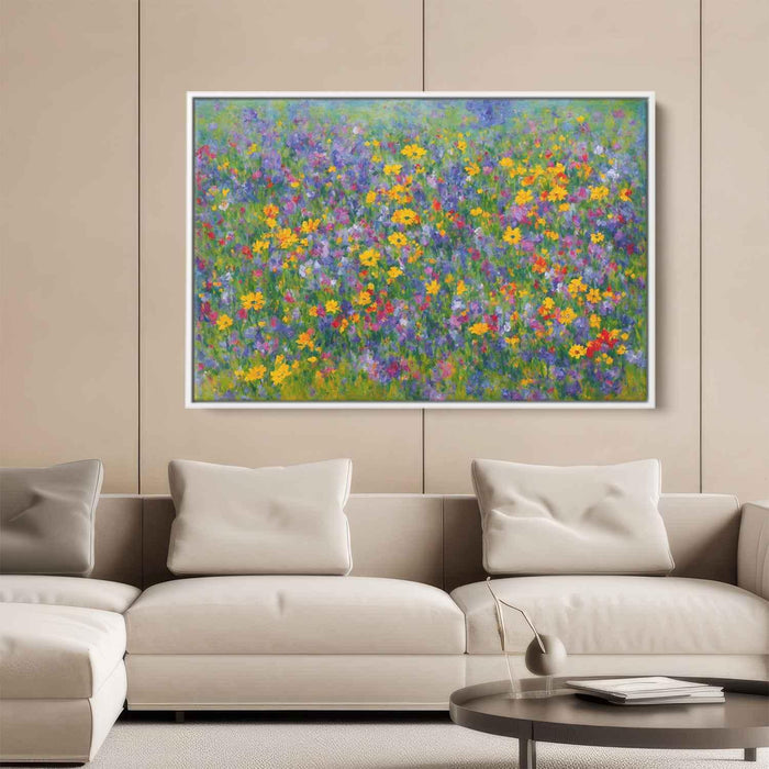 Cubist Oil Wild Flowers #113 - Kanvah