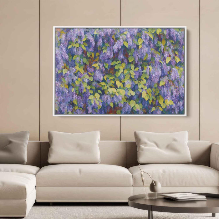 Cubist Oil Wisteria #123 - Kanvah