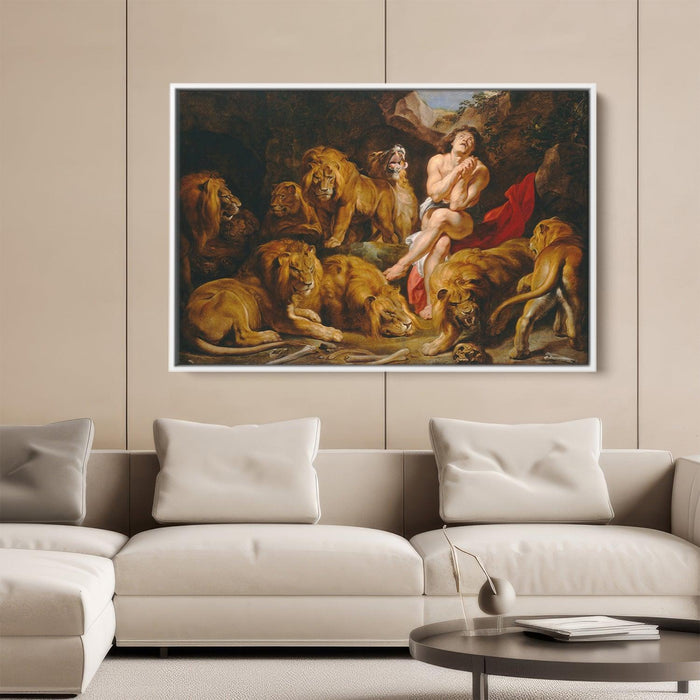 Daniel in the Lion's Den by Peter Paul Rubens - Canvas Artwork
