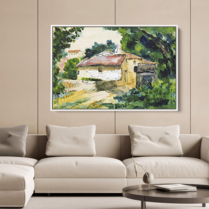 House in Provence by Paul Cezanne - Canvas Artwork