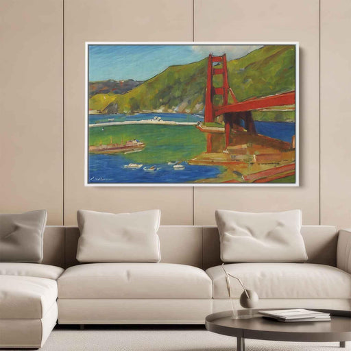 Impressionism Golden Gate Bridge #105 - Kanvah