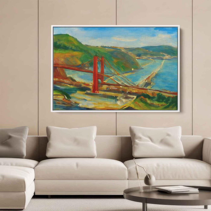 Impressionism Golden Gate Bridge #106 - Kanvah