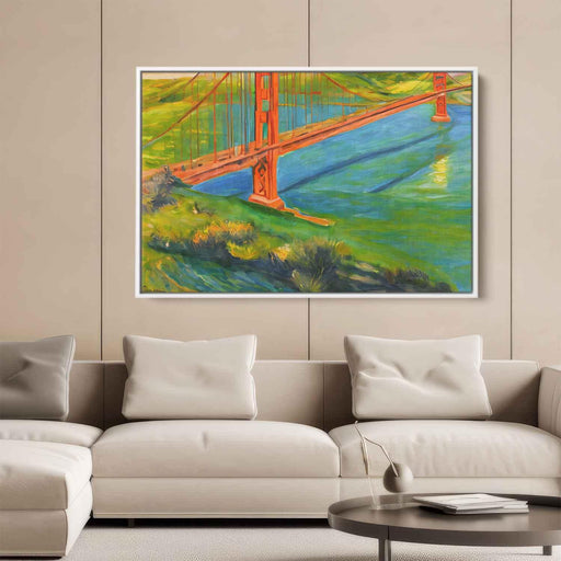 Impressionism Golden Gate Bridge #115 - Kanvah