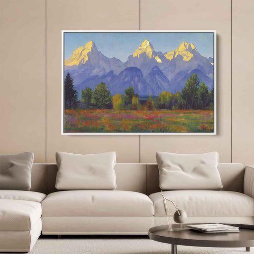 Impressionism Grand Tetons #123 - Kanvah