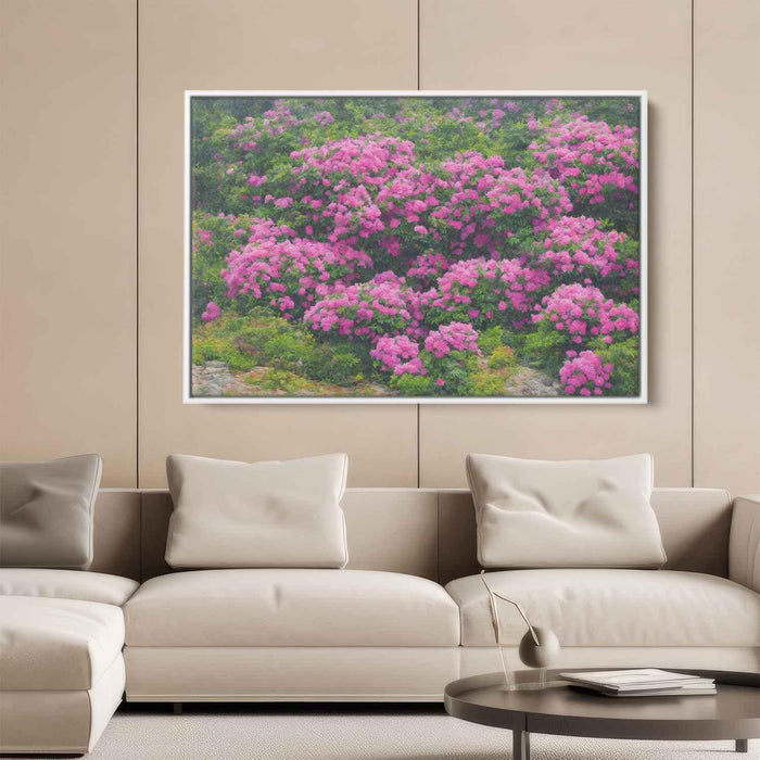 Impressionist Oil Rhododendron #123 - Kanvah