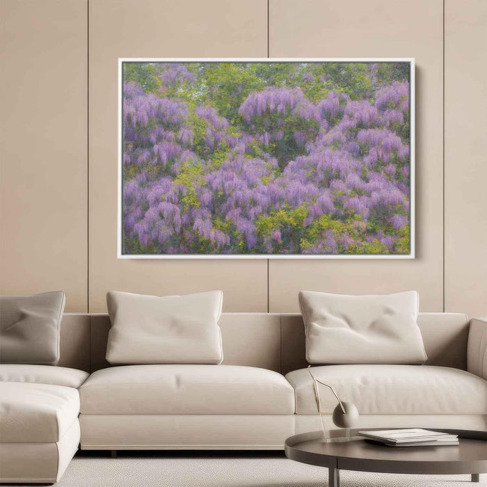 Impressionist Oil Wisteria #106 - Kanvah