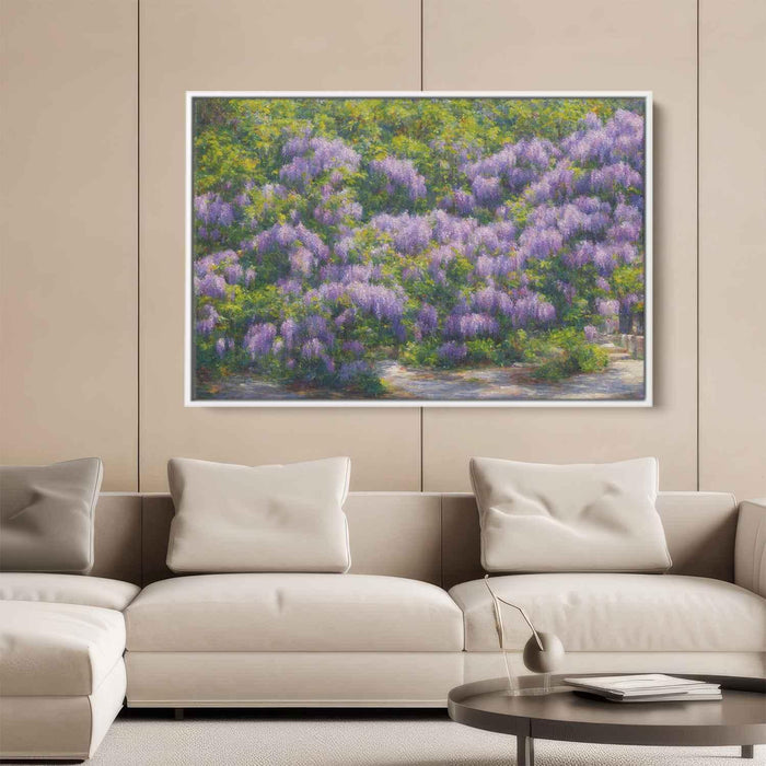 Impressionist Oil Wisteria #110 - Kanvah