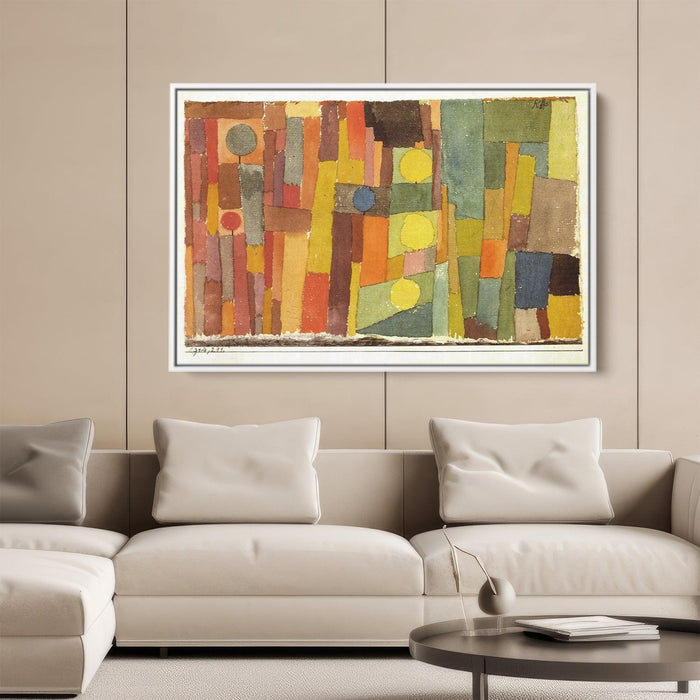 Chosen Site by Paul Klee - Canvas Artwork