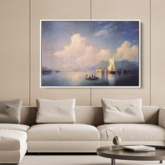 Lake Maggiore in the Evening by Ivan Aivazovsky - Canvas Artwork