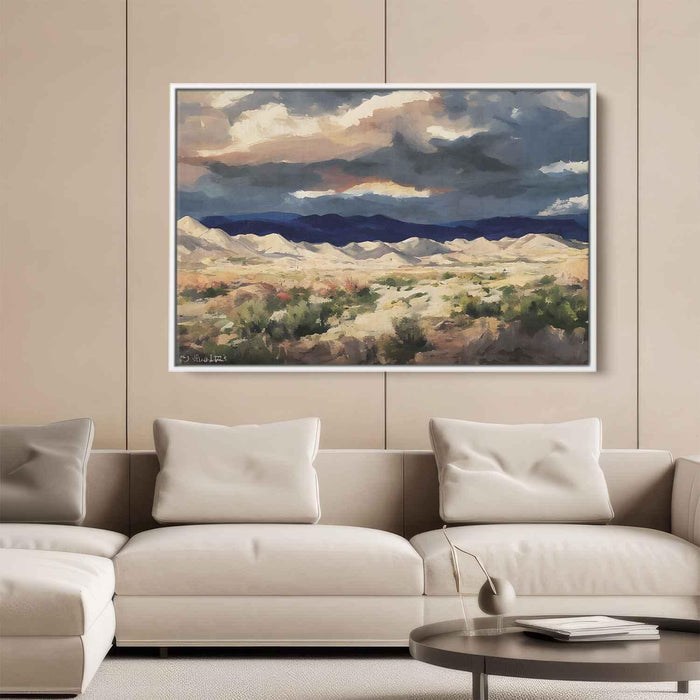 Line Art Desert Mountains #115 - Kanvah