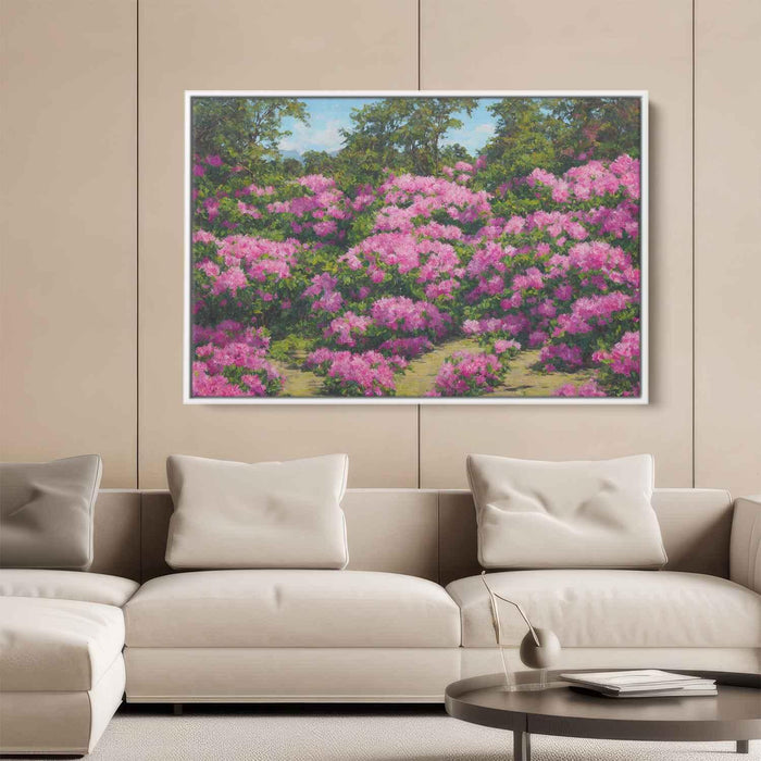 Modern Oil Rhododendron #112 - Kanvah