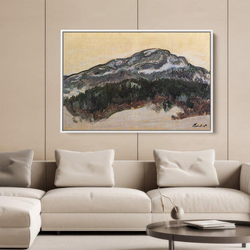 Mount Kolsaas, Norway by Claude Monet - Canvas Artwork