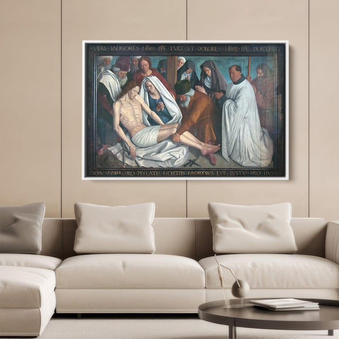 Pieta by Jean Fouquet - Canvas Artwork