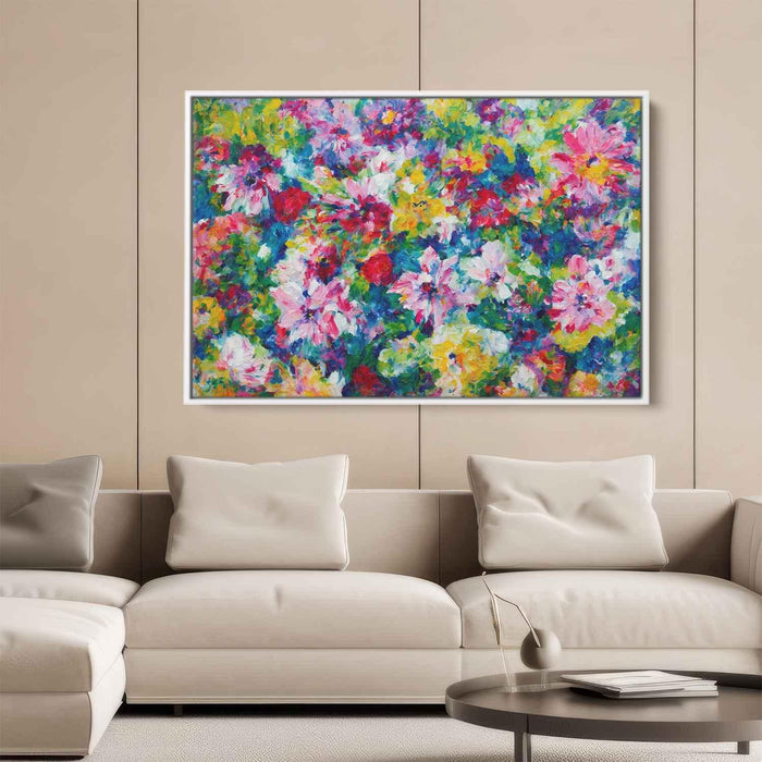 Tropical Flowers Oil Painting #105 - Kanvah