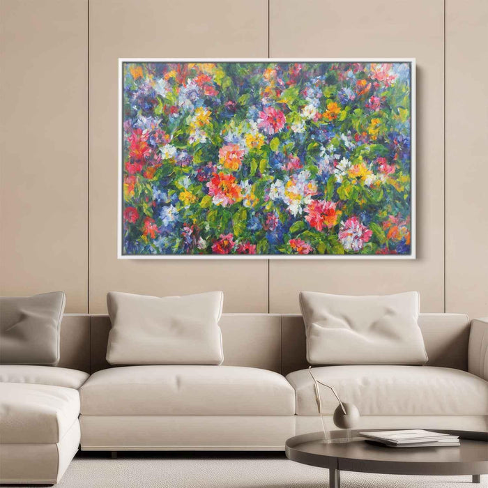 Tropical Flowers Oil Painting #112 - Kanvah