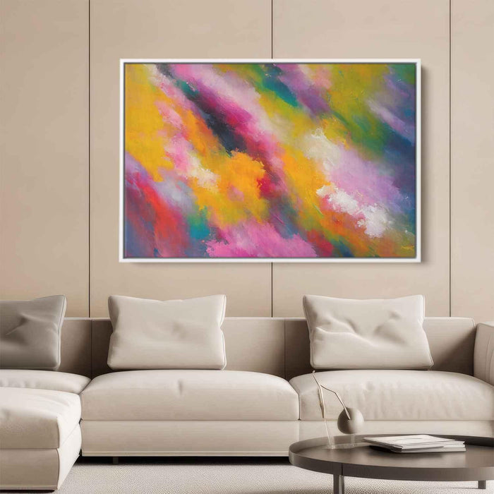 Pink Abstract Painting #123 - Kanvah