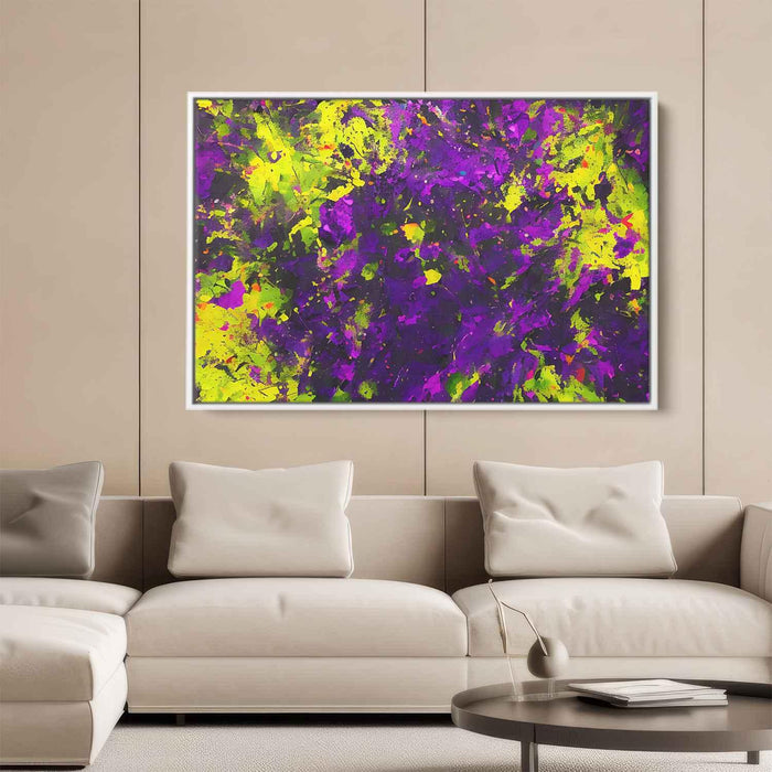 Purple Abstract Splatter #106 - Kanvah