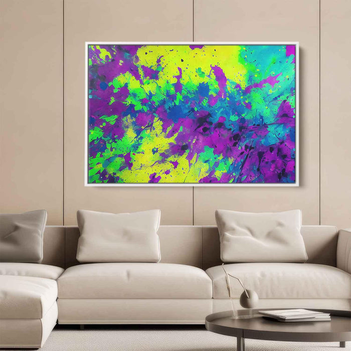 Purple Abstract Splatter #113 - Kanvah
