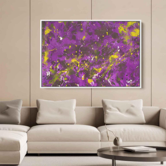 Purple Abstract Splatter #115 - Kanvah