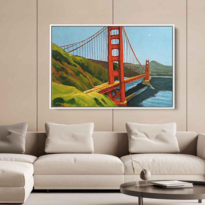 Realism Golden Gate Bridge #110 - Kanvah