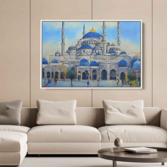 Realism Blue Mosque #105 - Kanvah