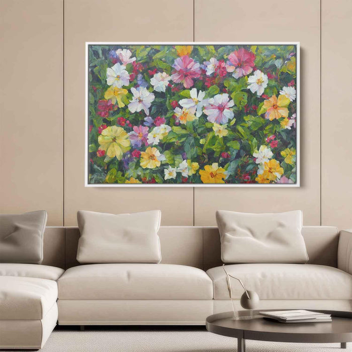Realistic Oil Tropical Flowers #105 - Kanvah
