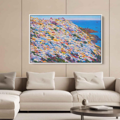 Abstract Santorini #115 - Kanvah