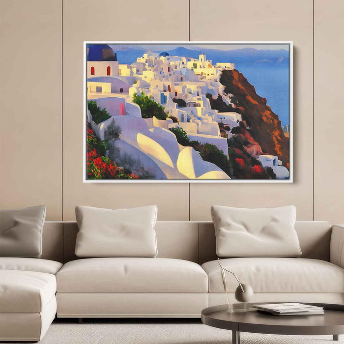 Impressionism Santorini #108 - Kanvah