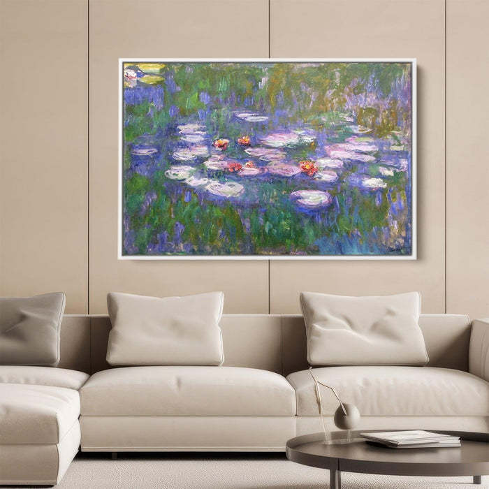 Water Lilies by Claude Monet - Canvas Artwork