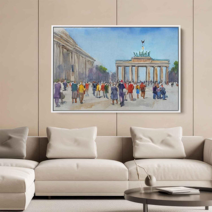 Watercolor Brandenburg Gate #105 - Kanvah