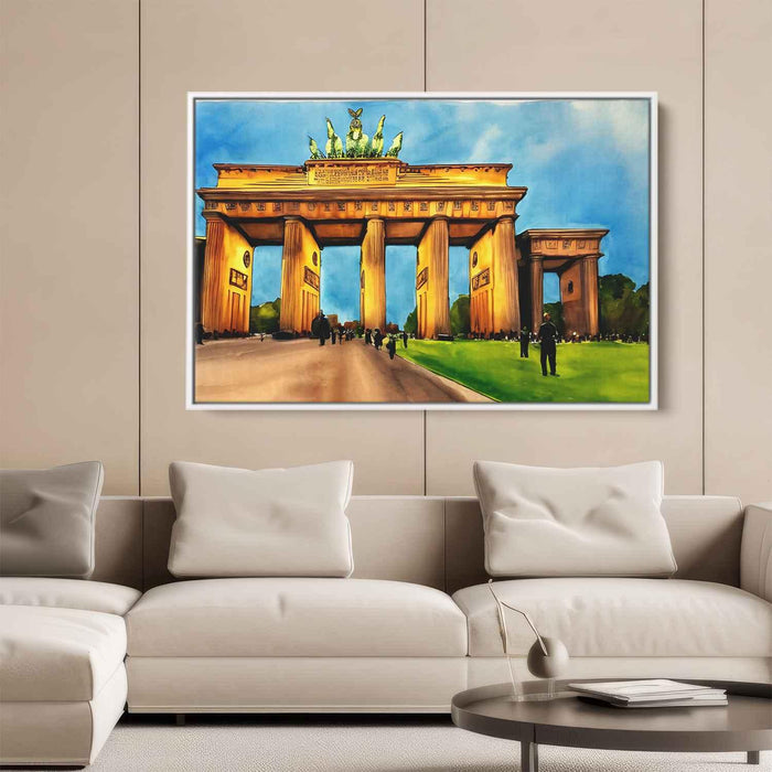 Watercolor Brandenburg Gate #113 - Kanvah