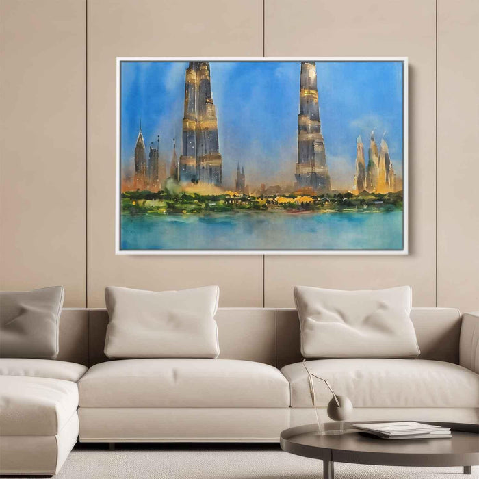 Watercolor Burj Khalifa #113 - Kanvah