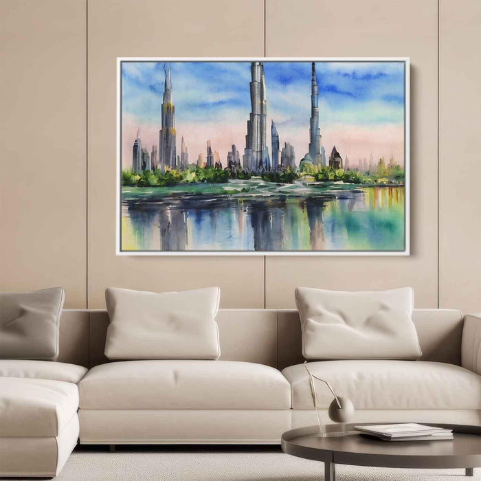 Watercolor Burj Khalifa #123 - Kanvah