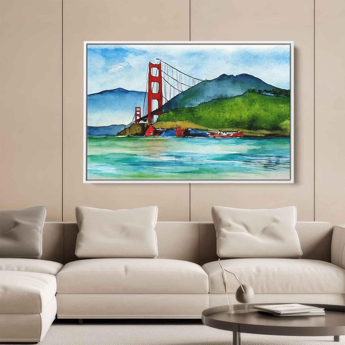 Watercolor Golden Gate Bridge #112 - Kanvah