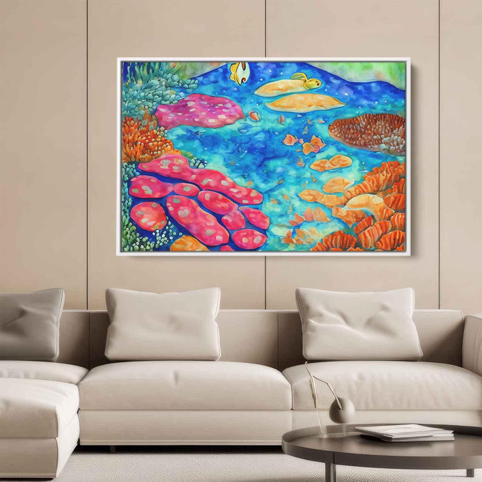 Watercolor Great Barrier Reef #108 - Kanvah