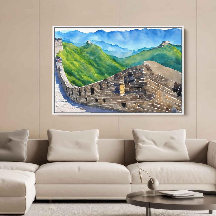 Watercolor Great Wall of China #108 - Kanvah