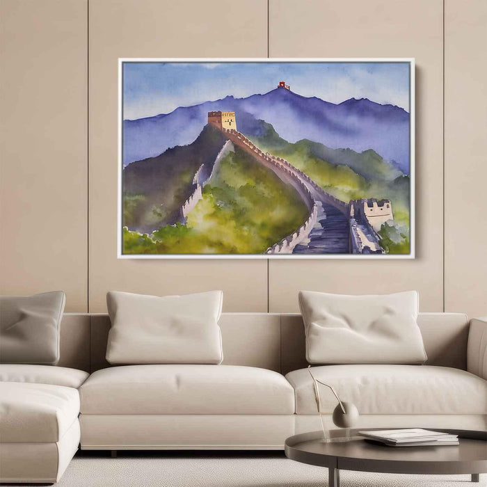 Watercolor Great Wall of China #112 - Kanvah