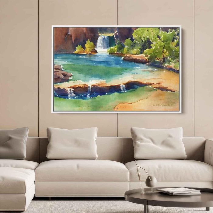 Watercolor Havasu Falls #115 - Kanvah