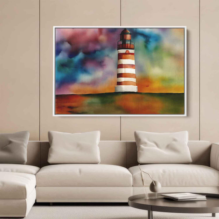 Watercolor Lighthouse #106 - Kanvah