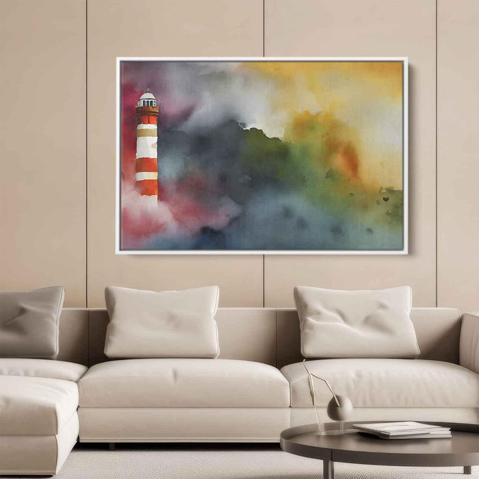 Watercolor Lighthouse #108 - Kanvah