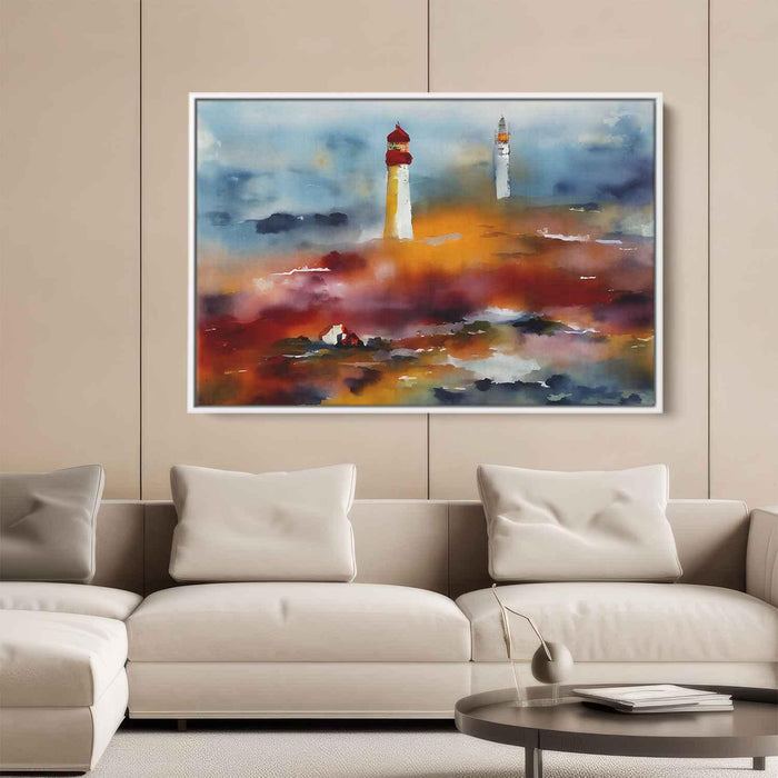 Watercolor Lighthouse #112 - Kanvah