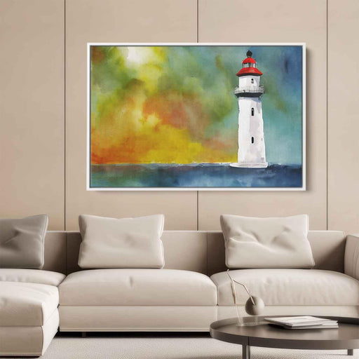 Watercolor Lighthouse #123 - Kanvah