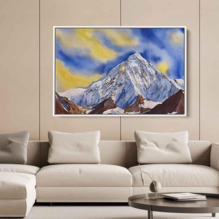 Watercolor Mount Everest #108 - Kanvah