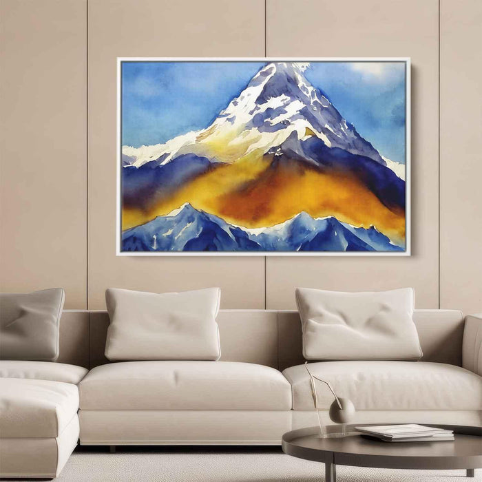 Watercolor Mount Everest #123 - Kanvah