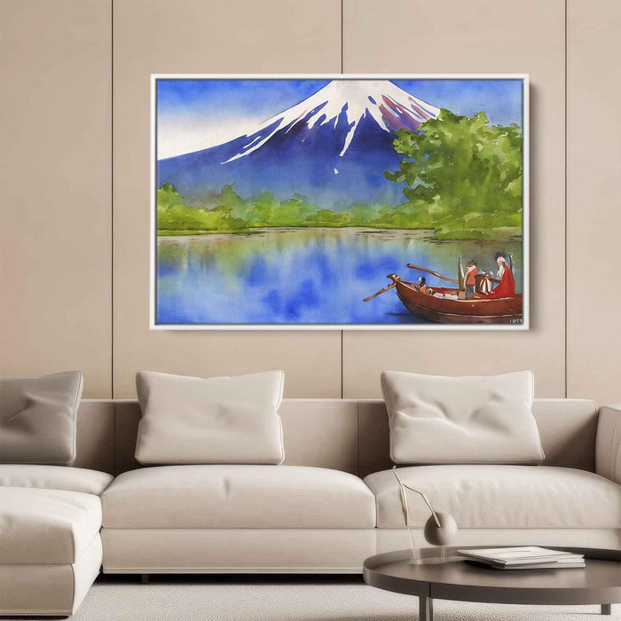 Watercolor Mount Fuji #105 - Kanvah