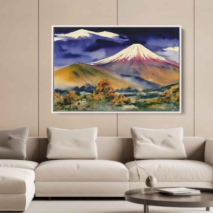 Watercolor Mount Fuji #112 - Kanvah