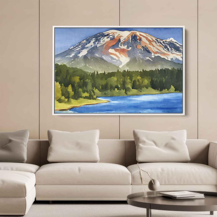 Watercolor Mount Rainier #115 - Kanvah