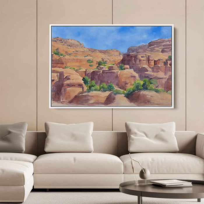 Watercolor Petra #115 - Kanvah